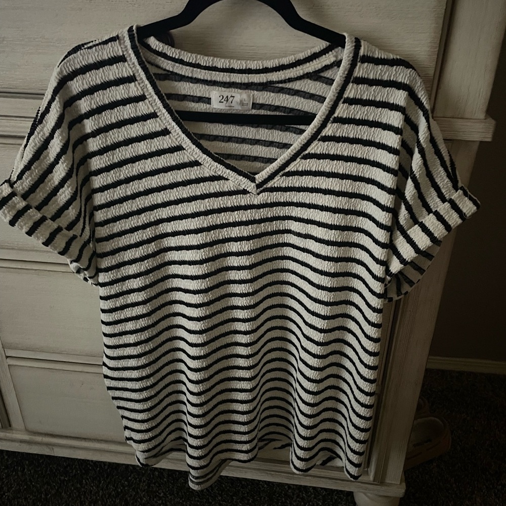 Black and White stripped T-shirt